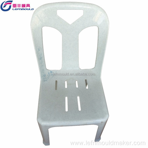 Plastic chair mould without arm for garden